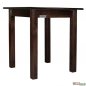 Preview: Tisch aus Buchenholzbeinen und MDF Oberfläche in Farbe Wenge