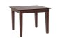 Preview: Simple and solid wooden table in the color "walnut"