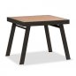 Preview: Outdoor Ess-Set 5-teilig "York" aus anthrazit Aluminium und Teakholz