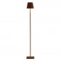 Preview: Tischlampe "Poldina XL" in braun aus Aluminium