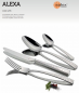 Preview: Dessert- messer Vollheft 213 mm aus Edelstahl rostfrei 18/10 (ALEXA)