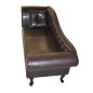 Preview: Divan Chesterfield Ottoman Niovi braun rechts