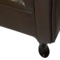 Preview: Divan Chesterfield Ottoman Niovi braun rechts