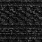Preview: Läufer in schwarz 80 cm Breite 25 Meter lang