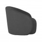 Preview: "Alby" armchair in anthracite boucle