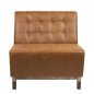 Preview: Vinnie Sitzbank 80cm in Farbe Cognac