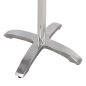 Preview: Tischuntergestell aus verchromtem Aluminium