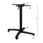 Preview: Table base with folding bottom | Height 73 cm