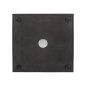 Preview: Mattgraues Tischuntergestell aus Metall 40x40xH72cm