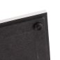 Preview: Mattweißes Tischuntergestell aus Metall 40x40xH72 cm