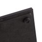 Preview: Mattschwarzes Tischuntergestell aus Metall 40x40xH72 cm