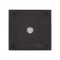 Preview: Mattschwarzes Tischuntergestell aus Metall 40x40xH72 cm