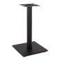 Preview: Mattschwarzes Tischuntergestell aus Metall 40x40xH72 cm