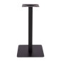 Preview: Tischuntergestell aus mattschwarzem Metall 40x40xH72cm