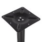 Preview: Tischuntergestell aus mattschwarzem Metall Φ45xH72 cm