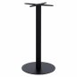 Preview: BASE METALLIC MEDIUM HEIGHT BAR BLACK MAT CROSS 46Χ46cm. Φ49X94cm