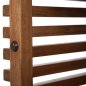 Preview: BARTISCHBEINE-UNTERGESTELL QUADRATISCH MINDIHOLZ IN NATUR FARBE 40x40x90Hcm