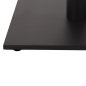 Preview: UNTERGESTELL FÜR TISCH ALUMINIUM GRAU-48x48cm KREUZ- 45Χ45Χ73 cm