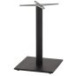 Preview: UNTERGESTELL FÜR TISCH ALUMINIUM GRAU-48x48cm KREUZ- 45Χ45Χ73 cm