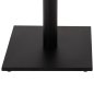 Preview: UNTERGESTELL FÜR TISCH ALUMINIUM GRAU-48x48cm KREUZ- 45Χ45Χ73 cm