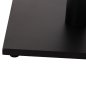 Preview: UNTERGESTELL FÜR TISCH ALUMINIUM GRAU-48x48cm KREUZ- 45Χ45Χ73 cm