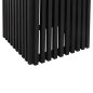 Preview: BARTISCHBEINE-UNTERGESTELL QUADRATISCH MINDIHOLZ IN SCHWARZ 40x40x90Hcm