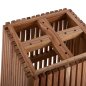 Preview: HOLZ-TISCHGESTELL FÜR DEN INNENBEREICH "MINDI" 60x60x75 cm