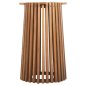 Preview: RUNDER TISCHGESTELL MINDI NATURHOLZ Φ60x74Ycm.