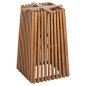 Preview: QUADRATISCHES TISCHGESTELL MINDI-HOLZ IN NATURAL 60x60x73Y cm