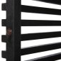 Preview: TISCHBEINE-UNTERGESTELL QUADRATISCH MINDIHOLZ IN SCHWARZ 60x60x73Hcm
