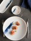 Preview: Flacher Teller "Bonna Blue Wave" 22cm 6 set
