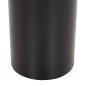 Preview: CUTTY BEISTELLTISCH METALLIC SCHWARZ-DUNKELKUPFER Φ51X55,5cm