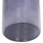 Preview: BEISTELLTISCH BALLIN BLAU GLAS-METALL IN GOLD Φ37,5x49,5Hcm