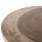 Preview: BEISTELLTISCH RUND MASSIVES SUARHOLZ IN NATÜRLICHER FARBE Φ38,5x51,5Hcm