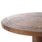 Preview: BEISTELLTISCH RUND MASSIVES SUARHOLZ IN NATÜRLICHER FARBE Φ39,5x40Hcm