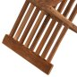 Preview: SIDE TABLE FOLDABLE MADE OF TEAK WOOD IN NATURAL COLOR 40x33x45cm