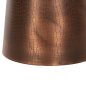 Preview: BEISTELLTISCH FODEN WEISSER MARMOR UND METALL Φ40,5x59H