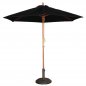 Preview: Round parasol (BLACK) 2.5 meters