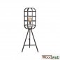 Preview: Stehlampe im Industriellen Design 50x50x145cm
