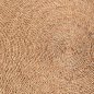 Preview: RUNDER TEPPICH CRATER MENDONG-GRAS IN NATÜRLICHER FARBE Φ100 cm
