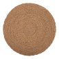 Preview: RUNDER TEPPICH CRATER MENDONG-GRAS IN NATÜRLICHER FARBE Φ100 cm