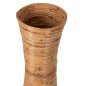 Preview: DECORATIVE FLOOR VASE RATTAN IN NATURAL COLOR Φ30x100Hcm