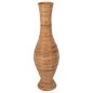 Preview: DECORATIVE FLOOR VASE RATTAN IN NATURAL COLOR Φ30x100Hcm