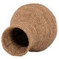 Preview: DECORATIVE FLOOR VASE PALM FIBER MAT IN NATURAL COLOR Φ34x50Hcm