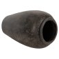 Preview: DEKORATIVE BODENVASE SPARTA TERRAKOTA IN SCHWARZER FARBE Φ47x69Hcm
