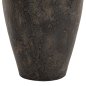 Preview: DEKORATIVE BODENVASE SPARTA TERRAKOTA IN SCHWARZER FARBE Φ47x69Hcm