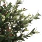 Preview: DEKORATIVE SYNTHETISCHE PFLANZE OLIVENBAUM IM TOPF 96cm