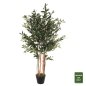 Preview: DEKORATIVE SYNTHETISCHE PFLANZE OLIVENBAUM IM TOPF 120 cm