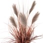Preview: DECORATIVE SYNTHETIC PLANT IN POT GRASS + FEATHERS Φ14,5x12,5-86Hcm