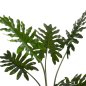 Preview: DEKORATIVE SYNTHETISCHE PFLANZE BLATTBAUM IM TOPF 96 cm